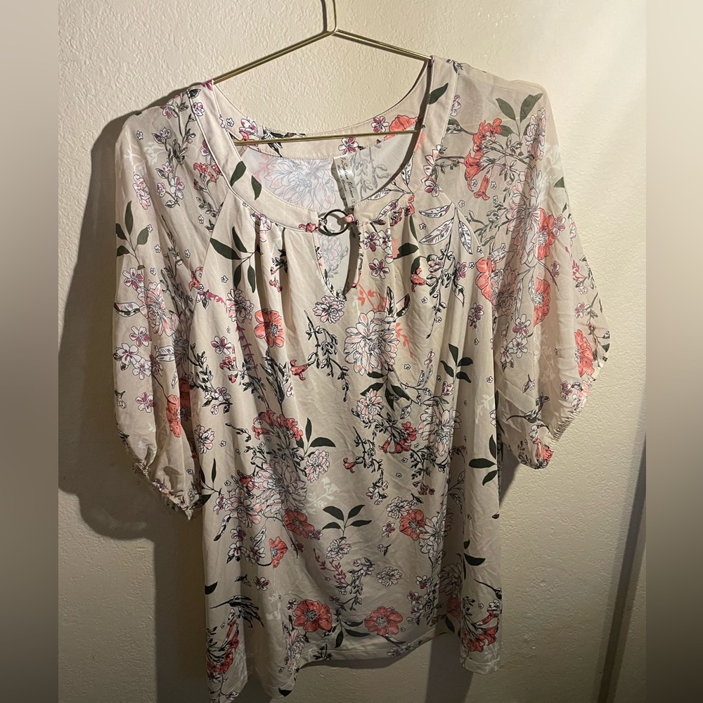 Women’s PerSeption Summer Short Sleeve Dress Top-3xl